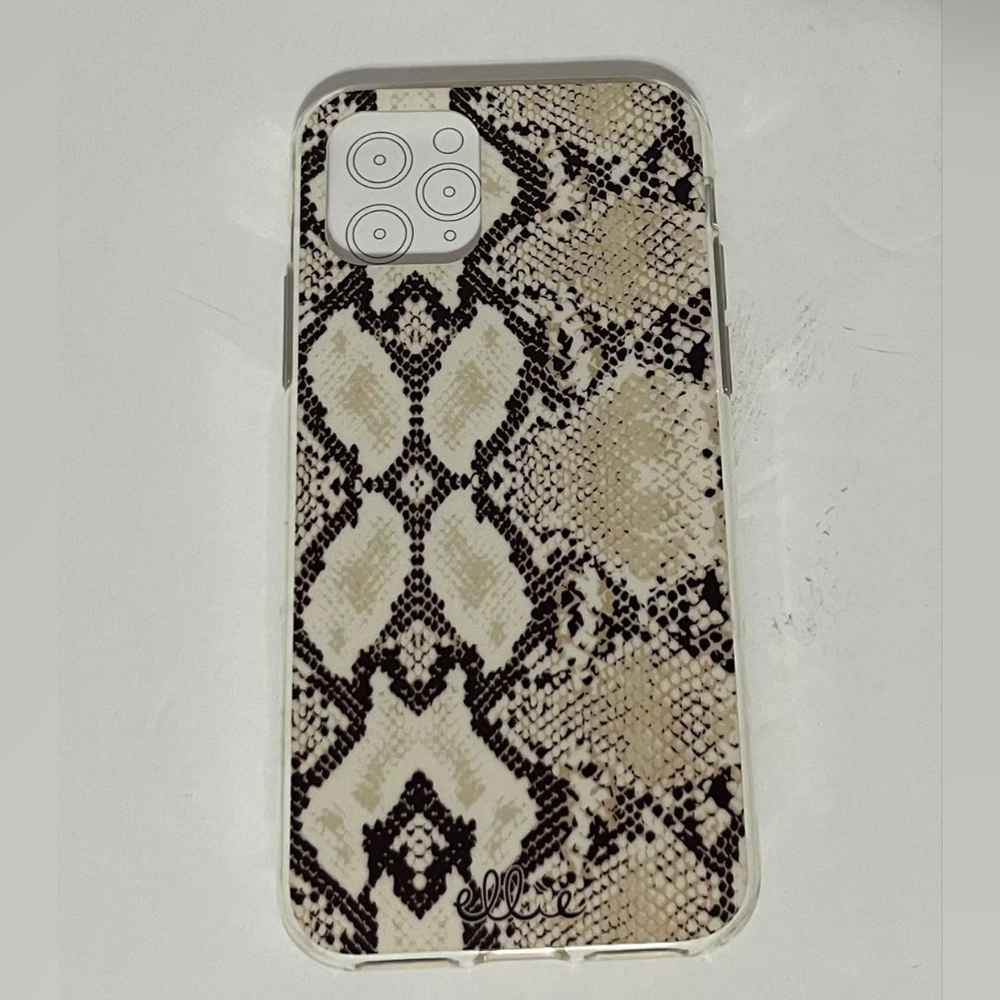 Ellie Los Angeles IPhone 11 Pro Snake Print Hard Cover Phone Case